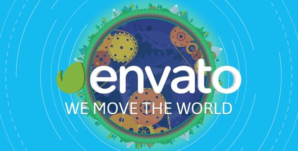 Videohive Circle Earth Logo 14454501
