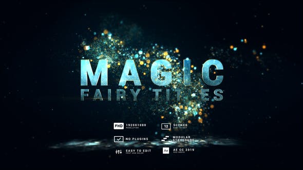 Videohive - Magic | Fairy Particles Titles - 30613652