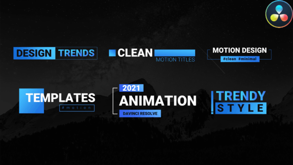 Videohive Unique Motion Title 29857302