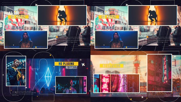 Videohive Dynamic Glitch Slideshow 31196749