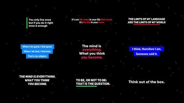 Videohive Social Titles 30669994