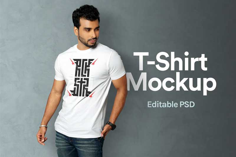 T-Shirt Mockup 06 L5JHUNN