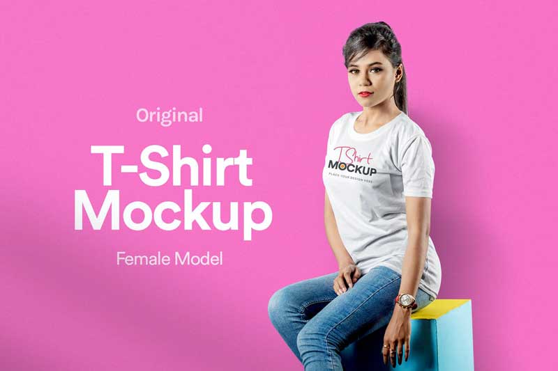 T-Shirt Mockup 08 5YQ9J3S