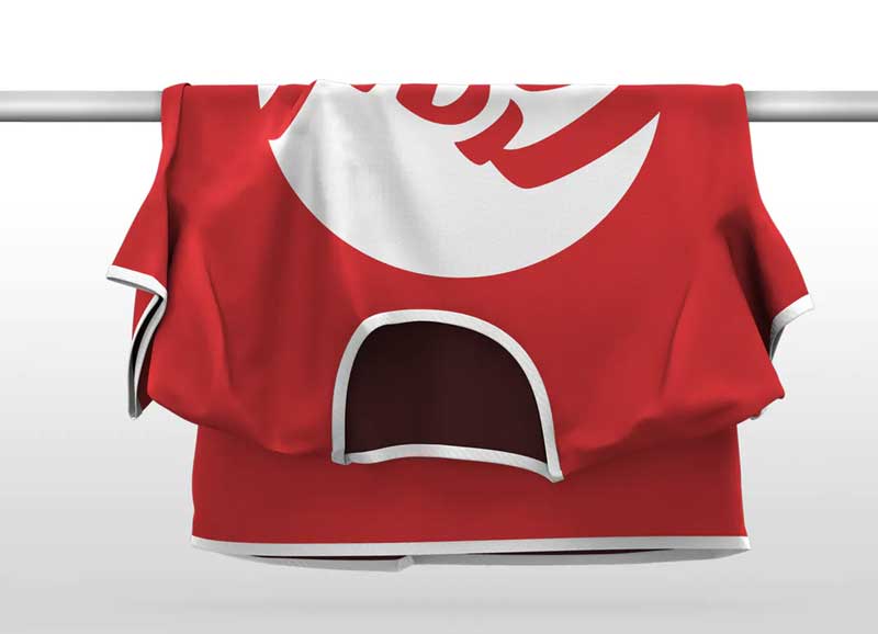 T-shirt in Tube Mockup