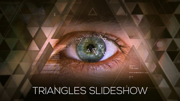 Videohive Triangles Slideshow 19227903