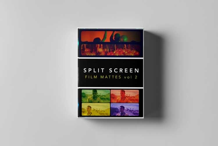Tropic Colour - SPLIT SCREEN FILM MATTES Vol. 2
