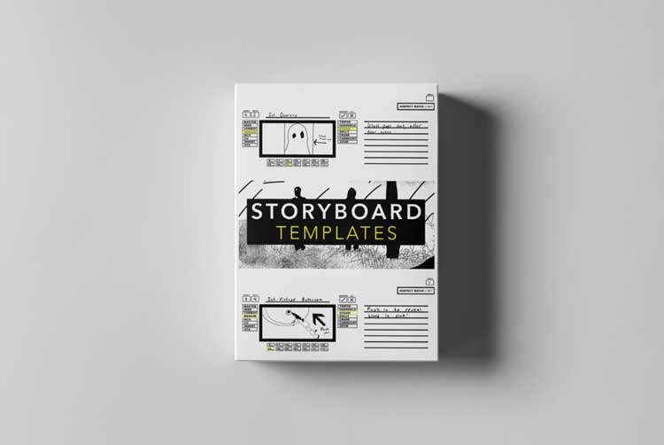 Tropic Colour - STORYBOARD TEMPLATES