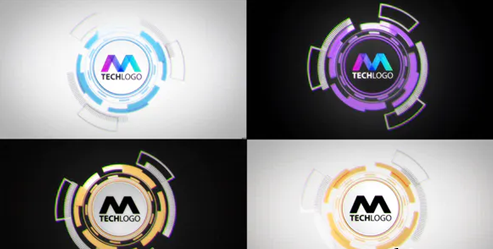 Videohive Tech Ball Logo Reveal 31061334