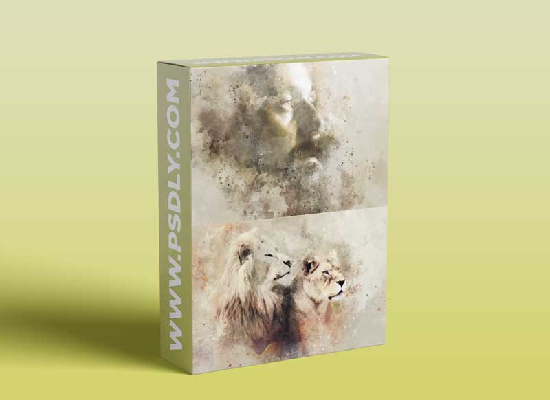 Vintage - Watercolor CS4+ Photoshop Action