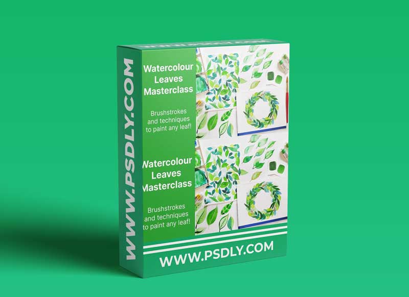 Watercolour Leaves Masterclass: How to Paint Loose Leaf Compositions