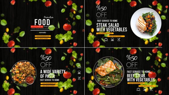 Videohive Food Promo 30358098