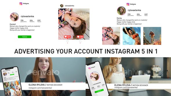 Videohive Instagram 5 in 1 22921913