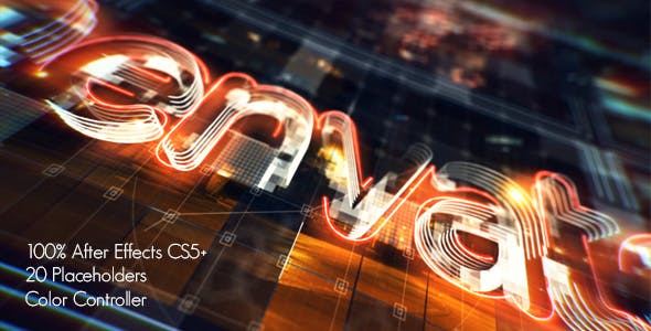 Videohive Broadcast Slideshow Intro 20583971