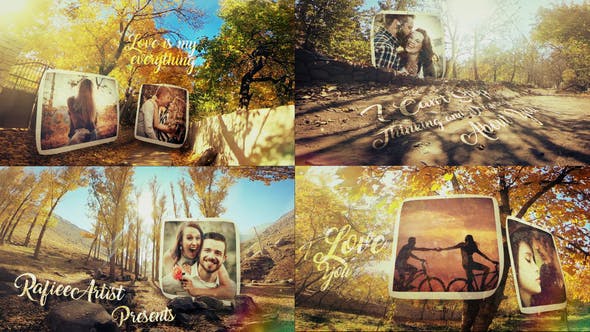Videohive Autumn Love Story Slideshow 25183556