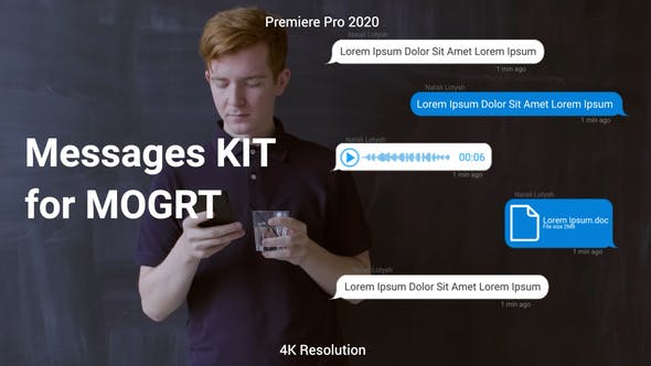 Videohive Text Messages 30255317