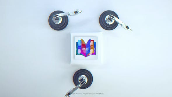 Videohive Robotic Arms Logo 31454500