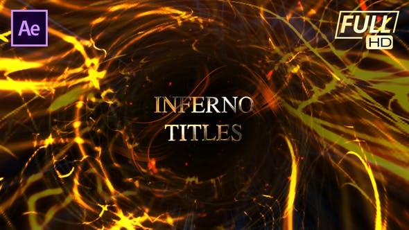 Videohive Inferno Ember Fire Titles 24803041