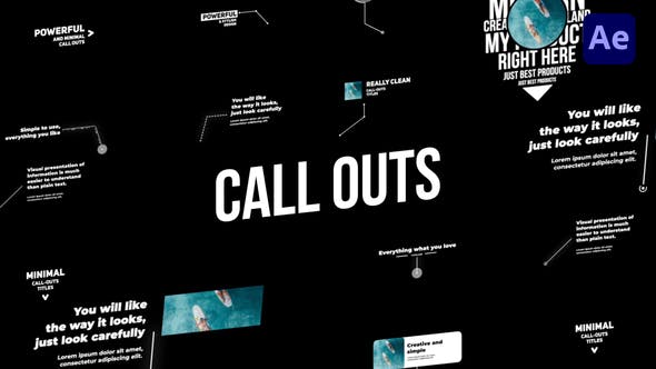 Videohive Corporate Call Outs 31653600