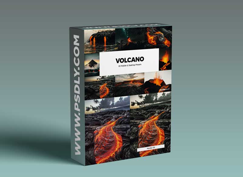 20 Volcano Lightroom Presets & LUTs