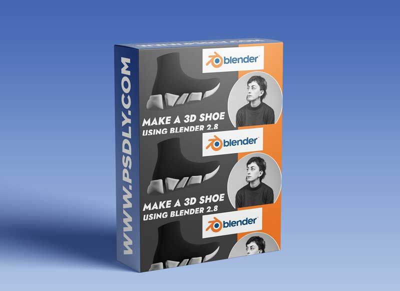 3D Shoe Design in Blender 2.8 - Easy