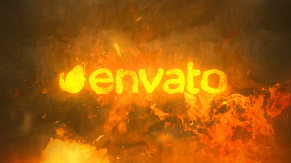 Videohive Dragon Fire Logo 9429637