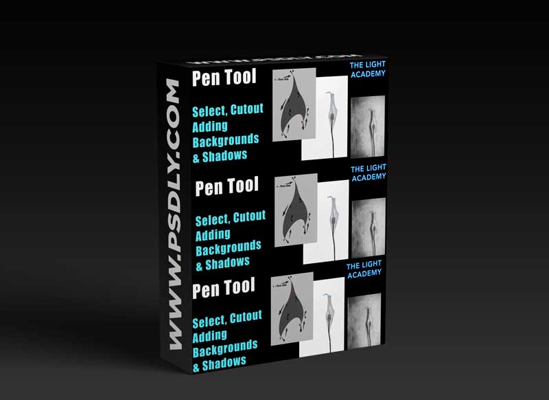 Affinity Photo - Pen Tool, Cutout, Selection, Adding a Background & Shadow