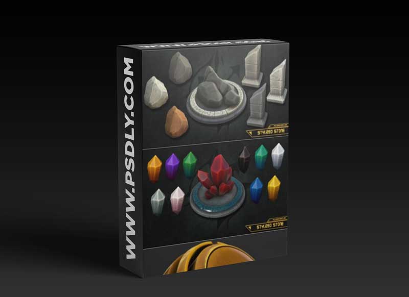 Artstation – Stylized Stone – Smart Materials