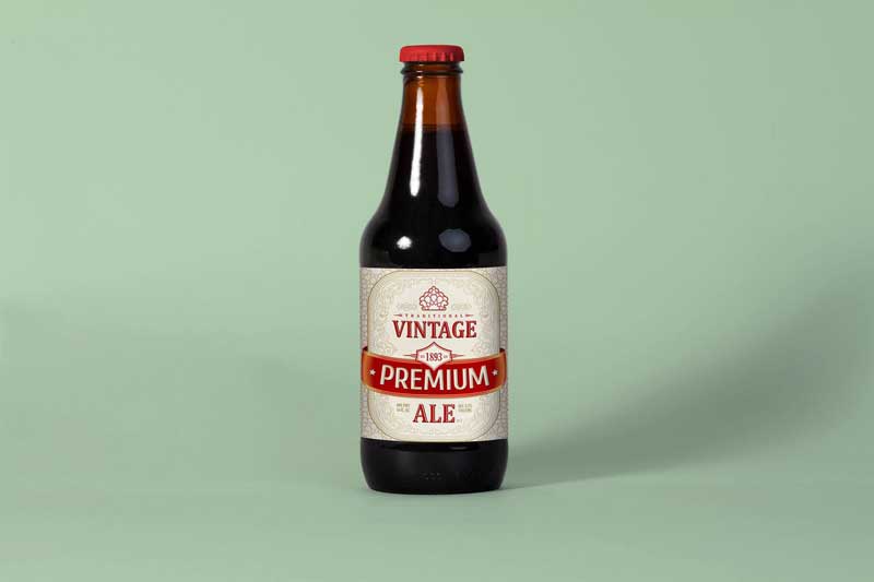 Beer Bottle Mockup