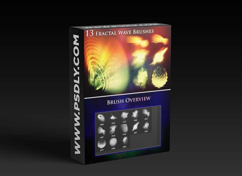 CM - 13 Fractal Wave Brushes 1988872