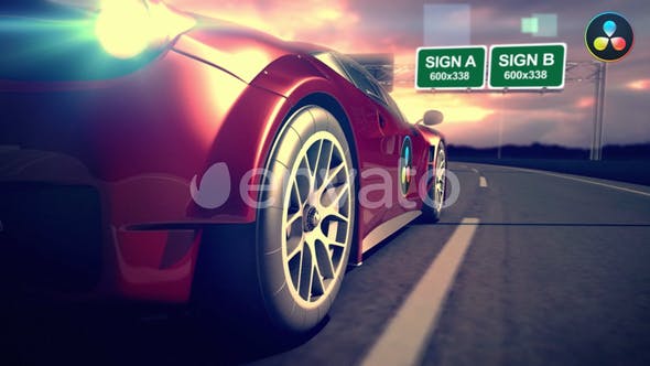 Videohive Car Racing Reveal Logo 30198388