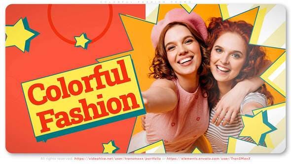 Videohive Colorful Fashion Promo 31423245
