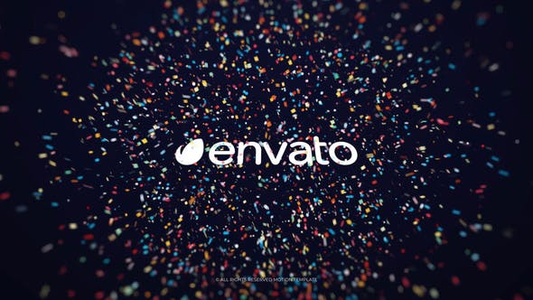 Videohive Confetti Burst Logo Reveal 29711742