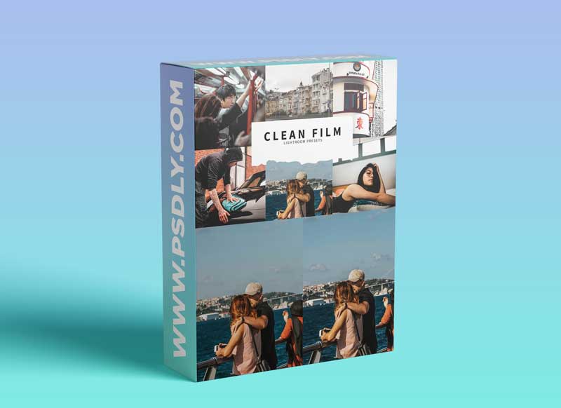 CreativeMarket - 10 Clean Film Lightroom Presets 5978547