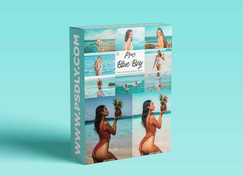 CreativeMarket - 10 ProBlue Bay Mobile & Lightroom 5955233