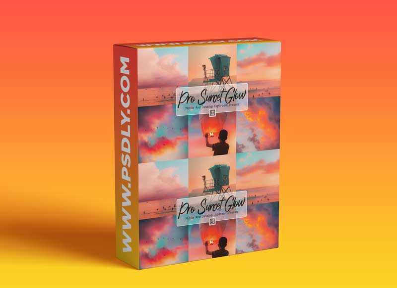 CreativeMarket - 10 ProSunset Glow Mobile & Lightroom 5943369