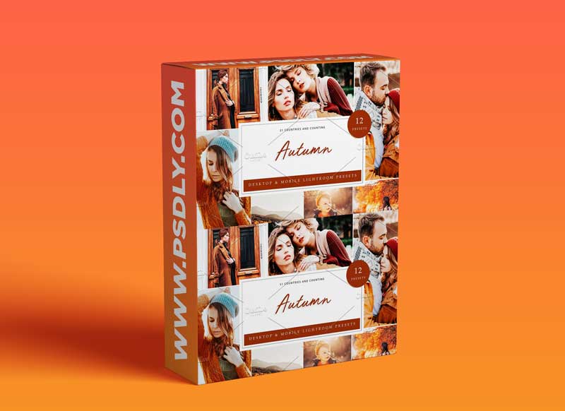 CreativeMarket - 12 x Lightroom Presets Autumn 5960320