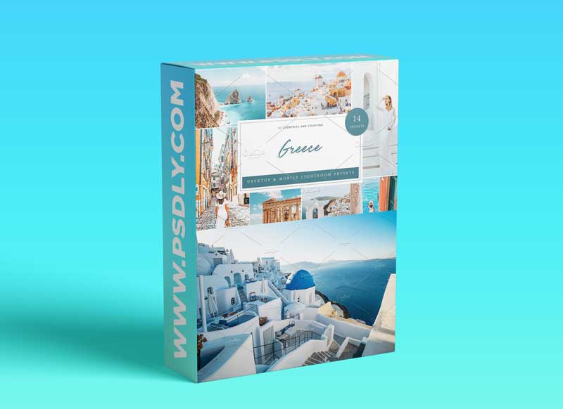 CreativeMarket - 14 x Lightroom Presets Greece 5962548