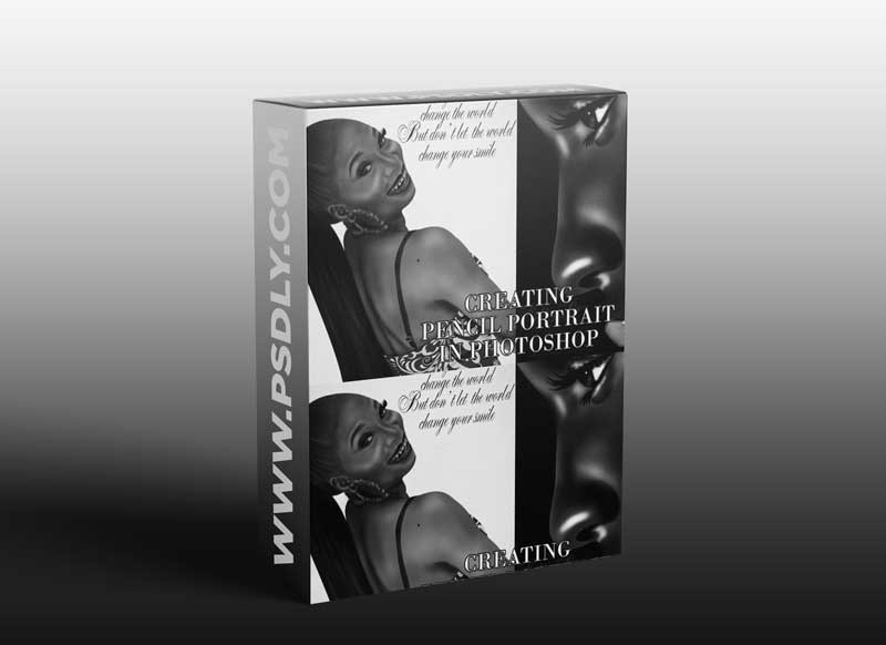 Digital Art- Creating A Traditional Pencil Portrait In Photoshop