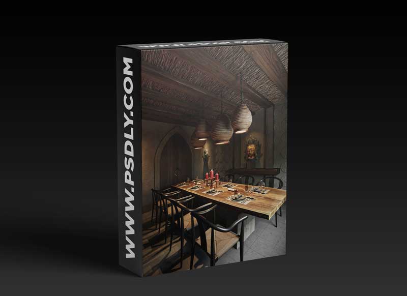 Diningroom Scene by Hoang