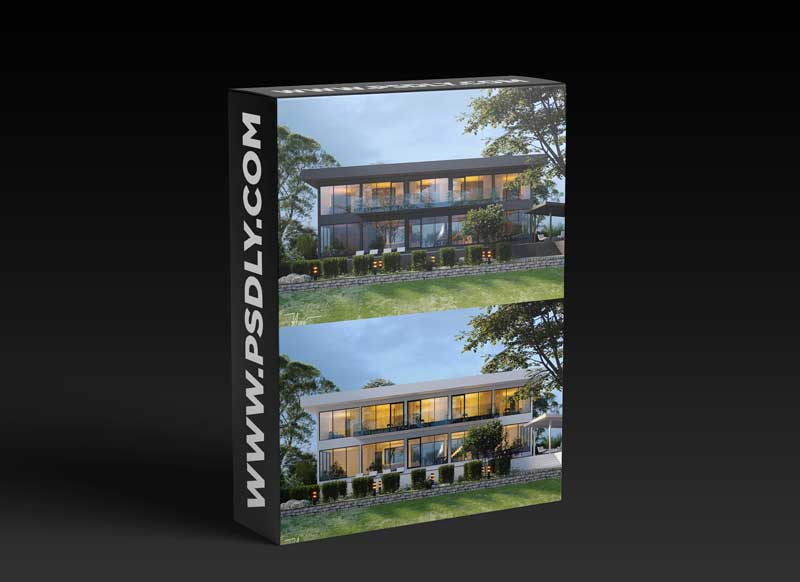 Exteriors House Scene By Kts Quoc Thien