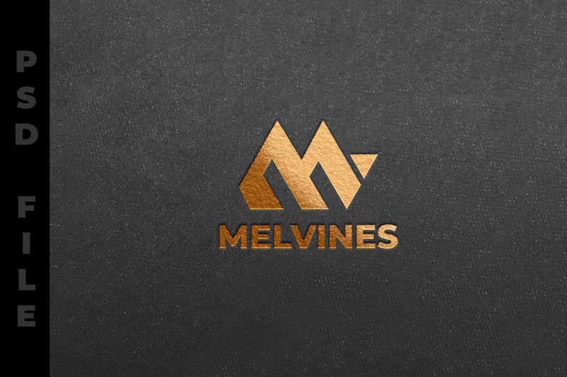 Gold Foil - Luxury Logo Mockup