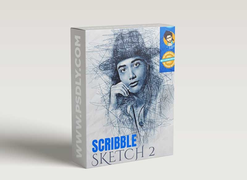 GraphicRiver - Scribble Sketch Photoshop Action 31050617