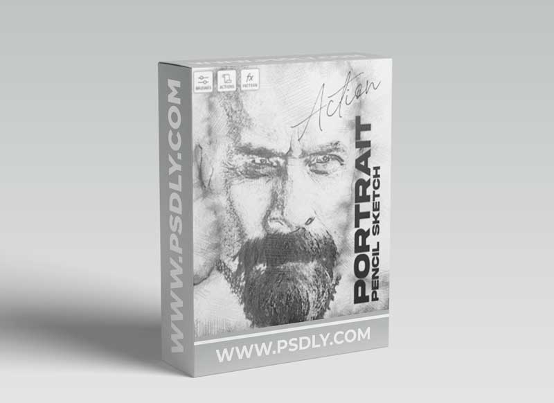 GraphicRiver - Sketch Portrait - Pencil Photoshop Action 30365021