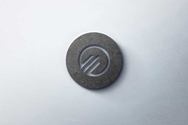 Grunge Wall Logo Mockup