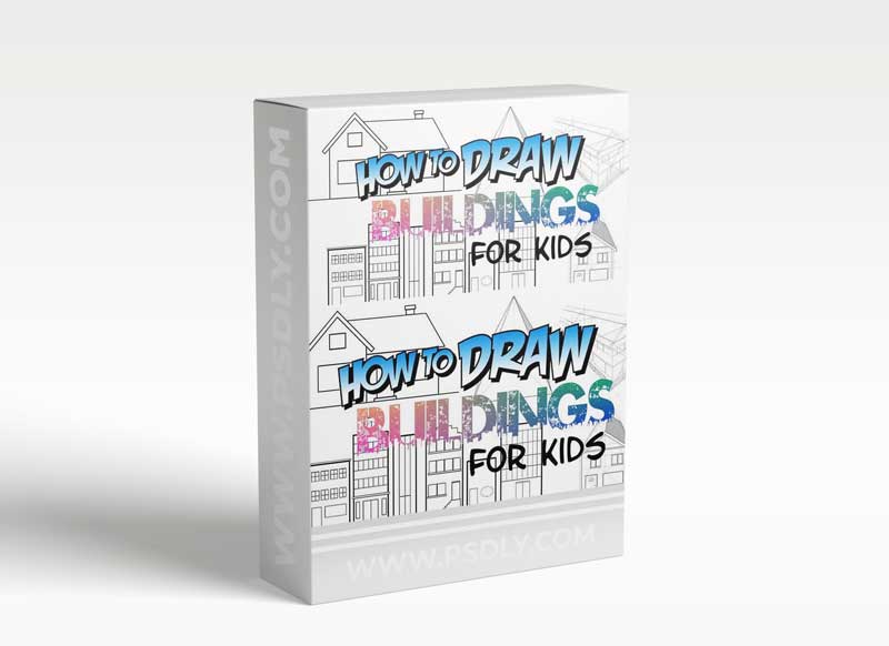 How To Draw BUILDINGS For Kids