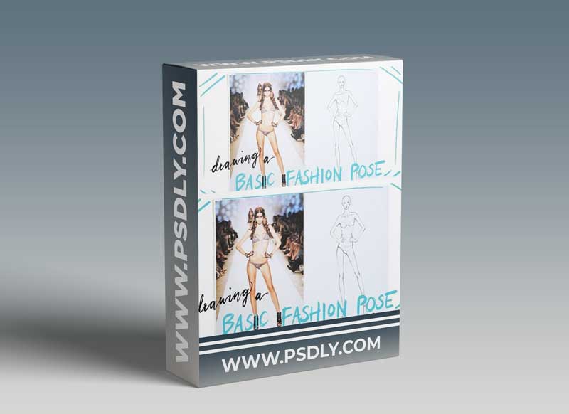 How to Draw a Basic Fashion Croquis: Creating a Pose from Photographs