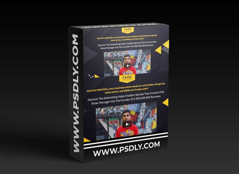 Joey Xoto - Fade To Black - Video Creation Secret for Business Owner