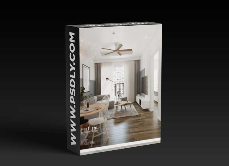 Kitchen - Livingroom Scene By DaoTung