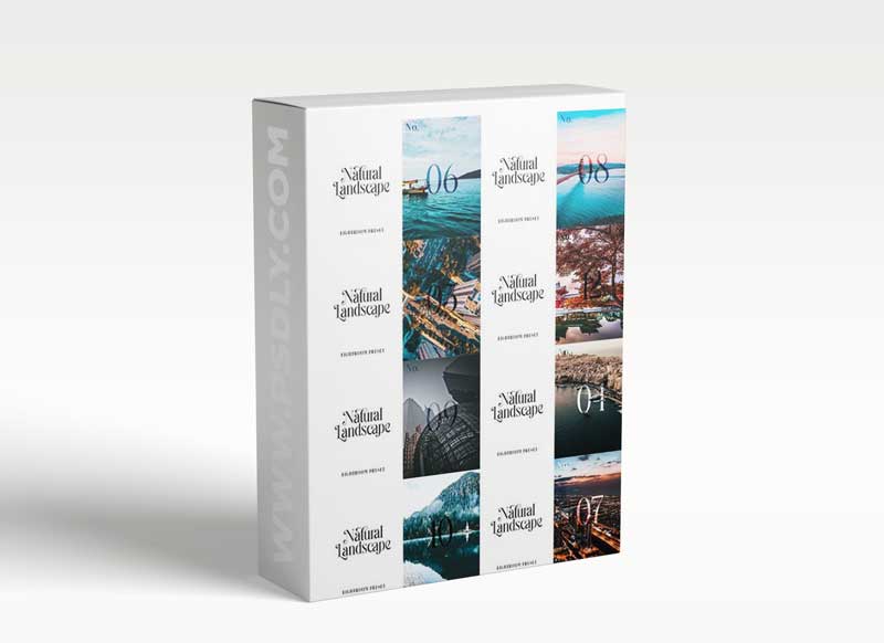 Lightroom Preset - Natural Landscape No.01-12