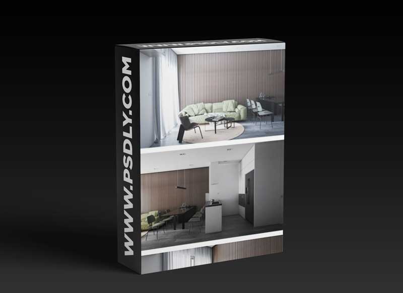 Livingroom Scene Sketchup By NguyenHaiLong